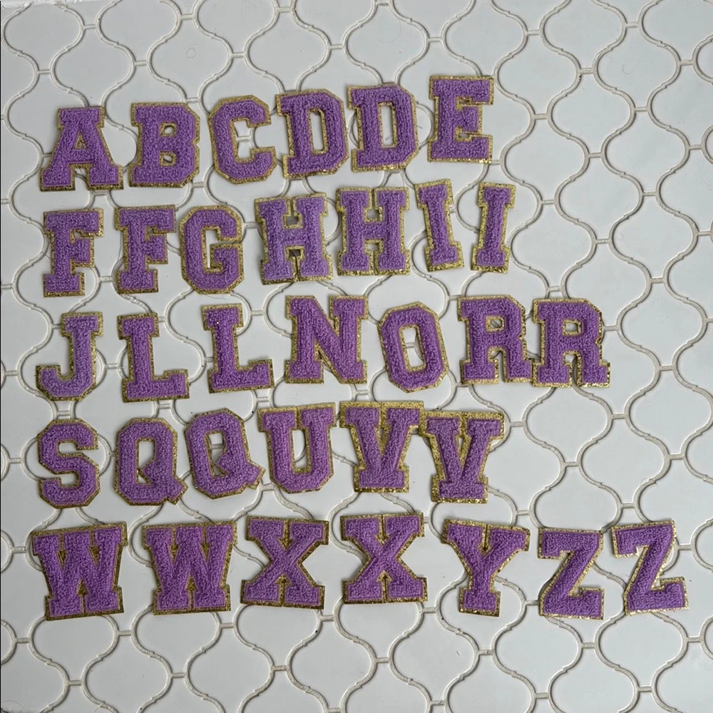 So many patches! Hearts, disco balls, letters, etc. - Picture 3 of 15